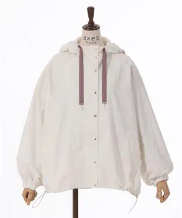 axes femme 발수 가공 마운틴 파카 아이보리
