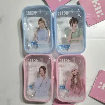 ILLIT 립스틱 파우치 4종 세트