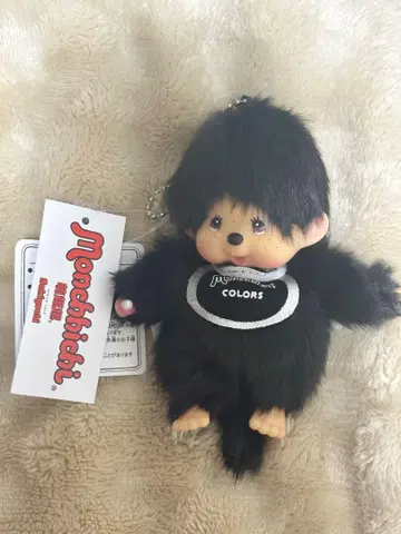 새상품 몽치치 블랙 키링 스트랩 캐릭터 굿즈