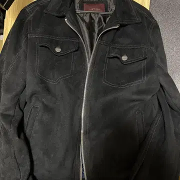 ZARA MAN 블랙 스웨이드 자켓 M