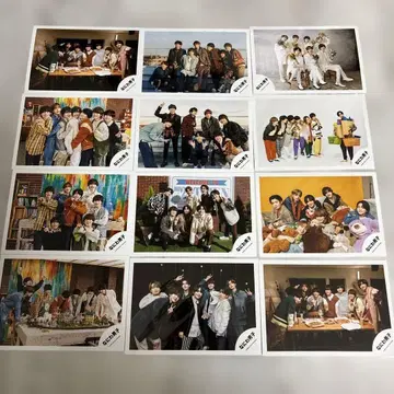 나니와단시 멤버 전원 집합 공식 사진 56장 세트 묶음 판매