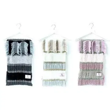 rurumu: 19aw fringe snood 핑크