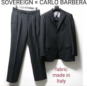 소버린 x 카를로 바르베라 CARLO BARBERA 이탈리아제 원단 수트