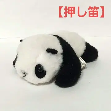 팬더 마스코트 봉제 인형 삑삑이 누르기 어드벤처 월드