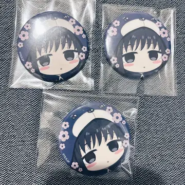 사카모토 데이즈 파보테리아 오우치데 캔뱃지 대불