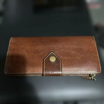 RYU 가죽 장지갑 브라운