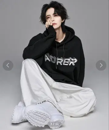 ADRE LHP 후드티 블랙