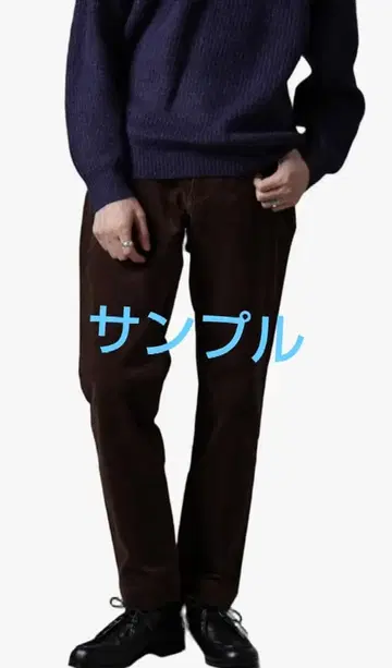 새상품 나노 유니버스 팬츠 블랙 5p 코듀로이