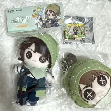 제5인격 x MINISO 콜라보 중국 한정판 팝업 봉제 인형 용병 3개