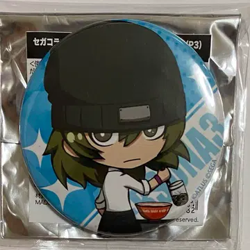 페르소나 로드 25주년 세가 콜라보 카페 캔뱃지 아라가키 신지로