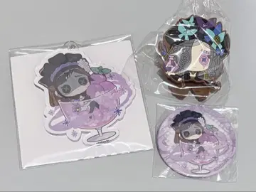 IdentityV 제5인격 조향사 아크릴 키링 캔뱃지 러버 클립