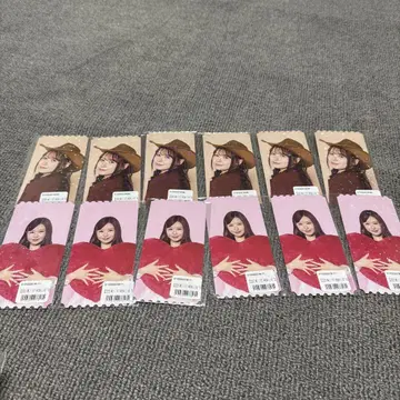 ME:I 온라인 복권 카사하라 모모나 12장 세트 + 클립