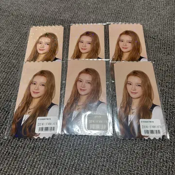 ME:I 온라인 복권 사쿠라이 미우 6장 세트