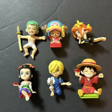 제일복권 원피스 데스크탑 피규어 밀짚모자 그림 두루마리