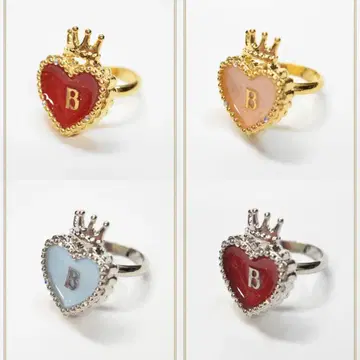 BABY HEART TRUMP 반지 4종 세트 모든 색상