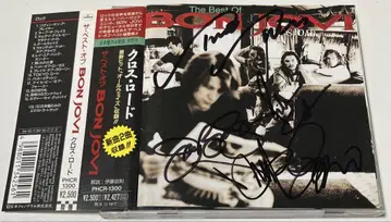 BON JOVI The Best Of 사인 포함