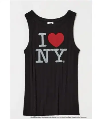 MOUSSY i love NY 탱크탑