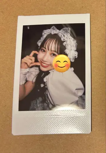 마츠모토 카렌 PiKi 대혜택회 촬영 폴라로이드