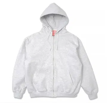 TRIBE WEAR Basic Zip Up Hoodie grey