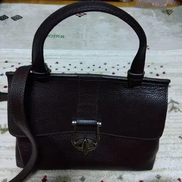 LA BAGAGERIE 다크 브라운 토트백