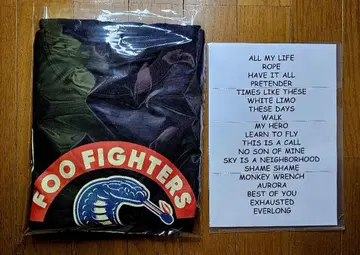 [세트 포함] Foo Fighters MATCHBOX COBRA T/S