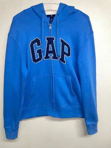 GAP 파랑 집업 후드티 S