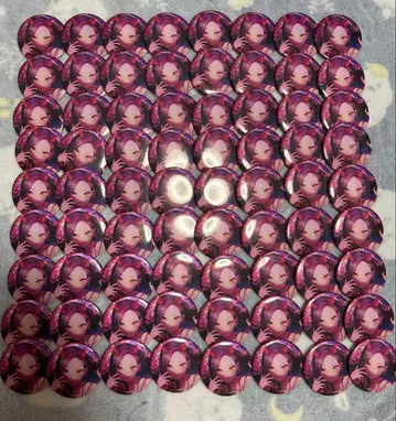 프로세카 시로이시 안 캔뱃지 5A 카라페스 72개 12/21까지