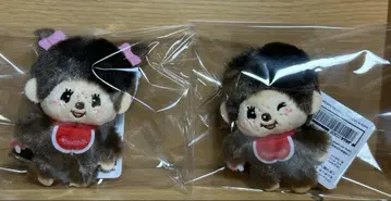 몽치치 컬러풀 마스코트 3 트윈 테일 브라운 2종