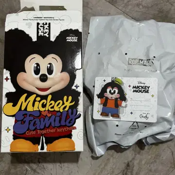 미키 패밀리 popmart 봉제 인형 키체인 구피