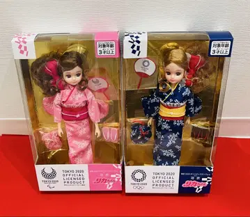 [ 새상품 ] 타카라토미 리카짱 유카타 도쿄 2020 올림픽 엠블럼