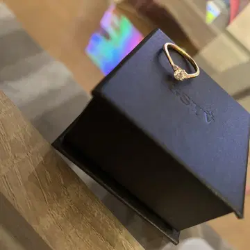 골드 3개 다이아몬드 반지