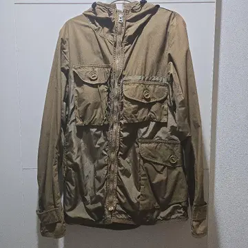 quadro 나일론 후드티 카키 사이즈 5