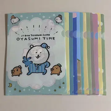 농담곰 제일복권 클리어 파일 12장 세트