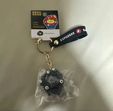 폼폼푸딩 오사카 만박 산리오 블랙 미야쿠미야쿠 변신 키링