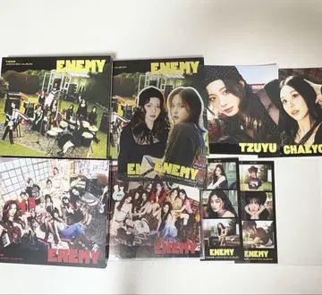 TWICE ENEMY 시리얼 포함 CD 앨범 4개 세트