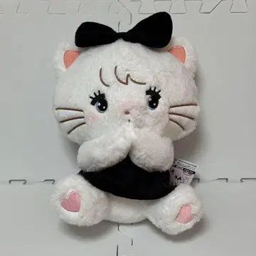 mikko 캐릭터 BLACK RIBBON 봉제 인형 무스