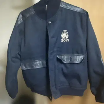 BOSS 바시티 자켓 네이비