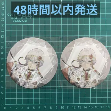 나침반 오니가시키 우라 코스터 컴퍼스 카페 보석 코스터 2장 세트