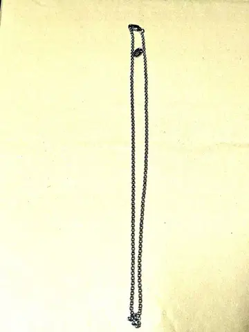 SAAD 사드 스테인리스 목걸이 체인만 50cm 폭 2mm