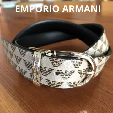 컨디션 최상 [ EMPORIO ARMANI ] 모노그램 벨트