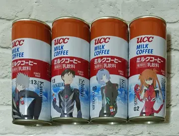 에반게리온 스틸캔 4종 세트