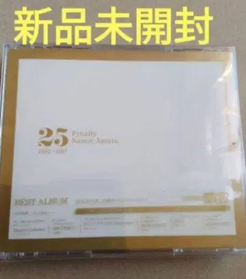 미개봉 새상품 아무로 나미에 Finally 베스트 앨범 일반 버전