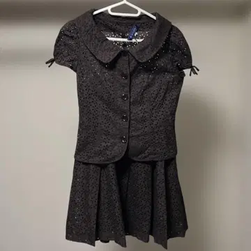 M'S GRACY 시어 셋업 브라운 38