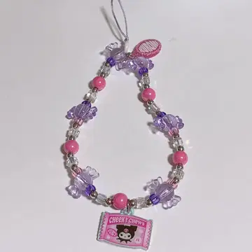 산리오 쿠로미 스마트폰 스트랩 스키니딥