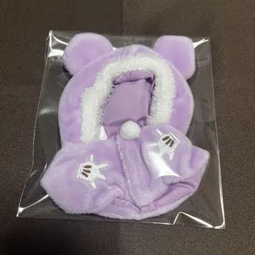 디즈니 스토어 시크릿 판초 유니베어 코스튬 보라색 퍼플