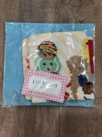 LOVERARY 루쿠아 이레 오사카점 한정판 나니와 테디 타코야키 손수건