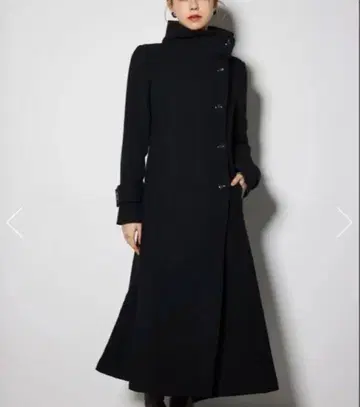 오버넥 신데렐라 라인 코트
