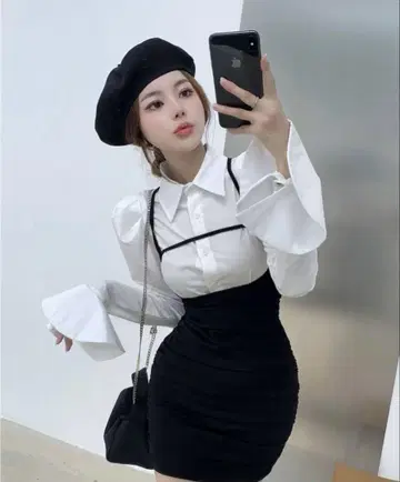 모노톤 원피스