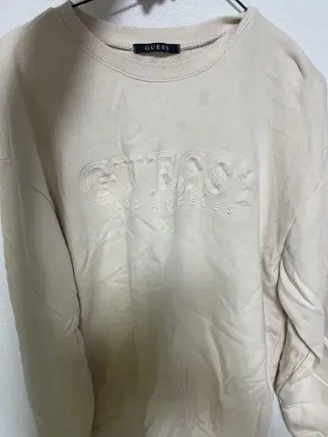 GUESS 베이지 트레이닝복
