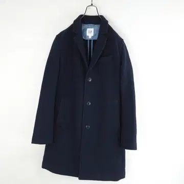 G9674*GAP 갭 울 체스터 코트 네이비 XS